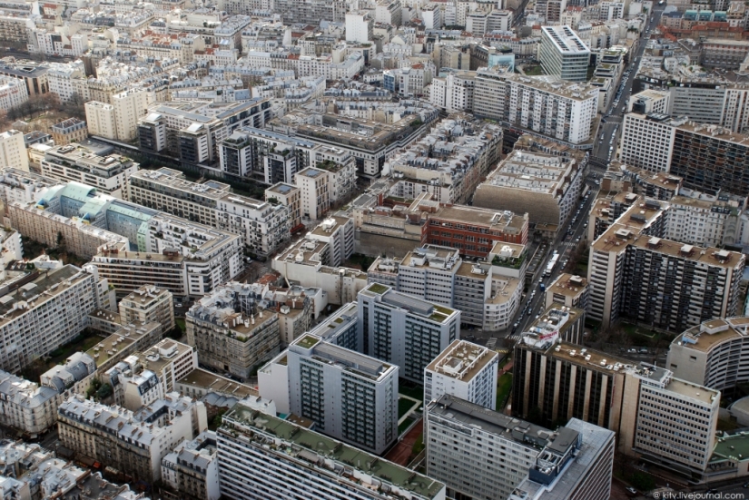 Looks like Paris from the Eiffel tower