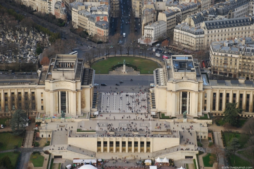 Looks like Paris from the Eiffel tower