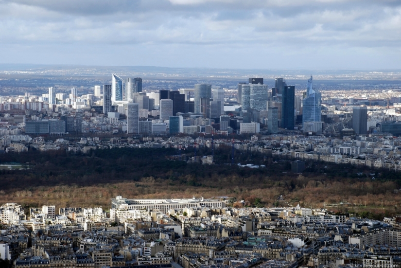 Looks like Paris from the Eiffel tower