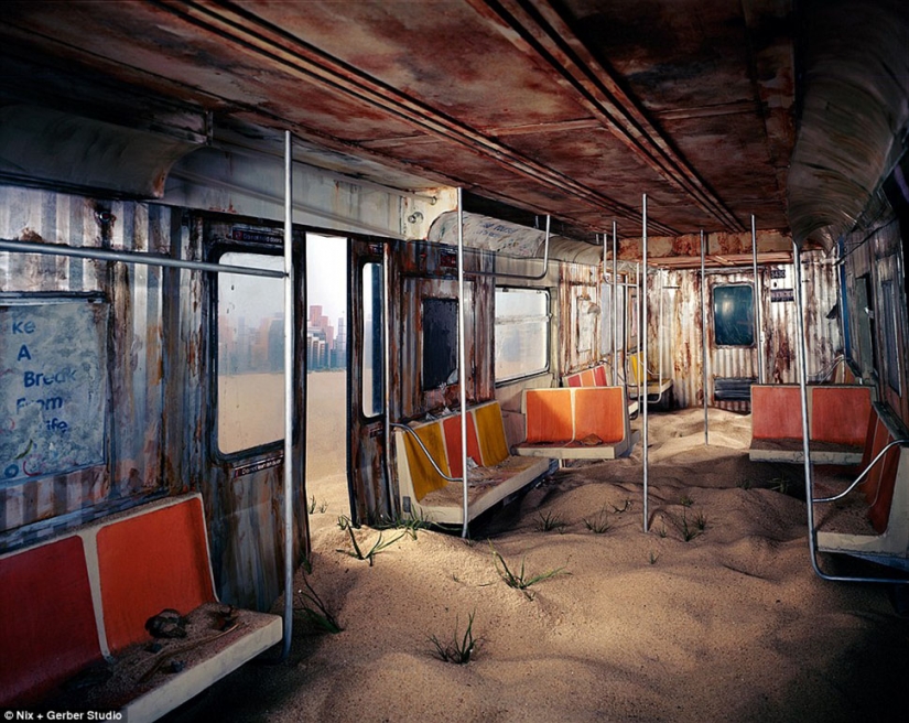 Looks like the end of the world: the artist makes realistic horror miniatures of a possible post-Apocalypse