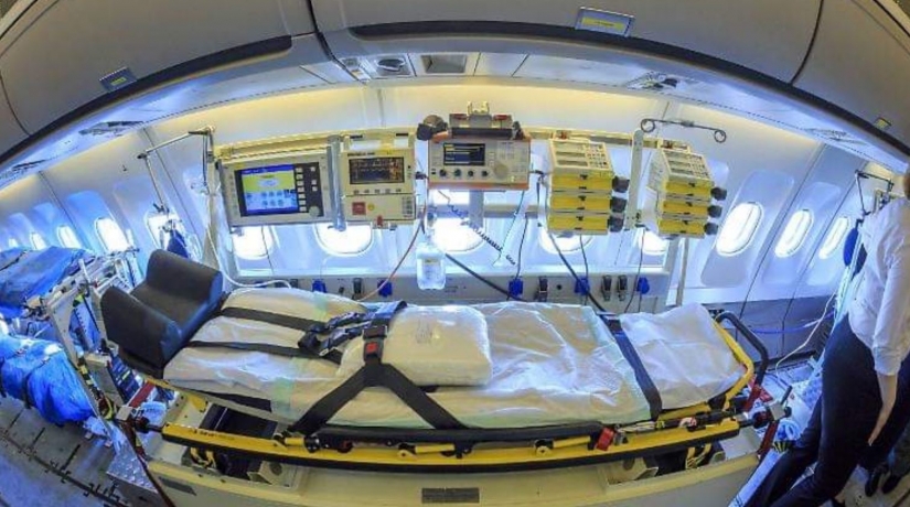 Looks like the "flying hospital" combat coronavirus Looks like the "flying hospital" combat coronavirus