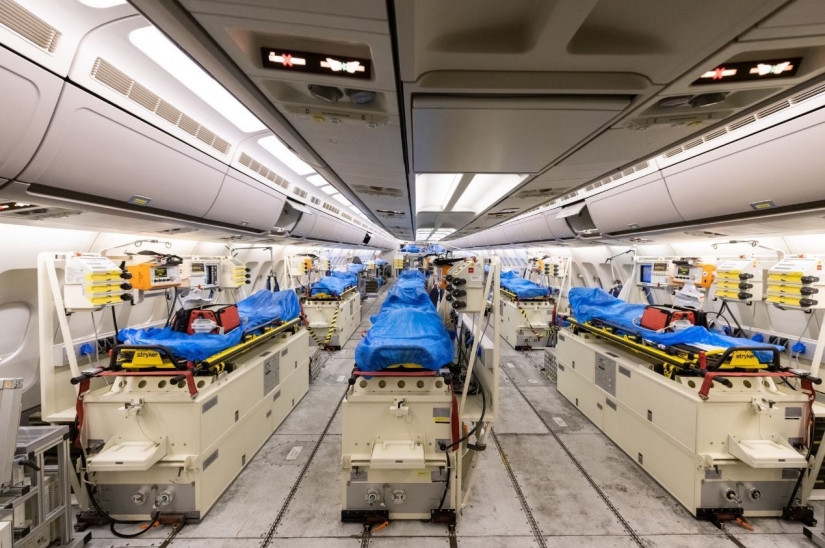 Looks like the "flying hospital" combat coronavirus Looks like the "flying hospital" combat coronavirus