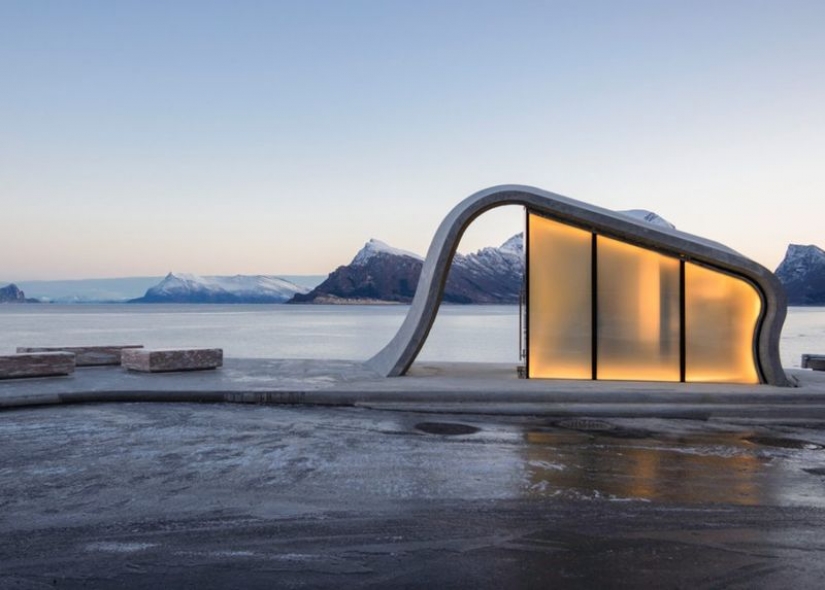 Looks like the world's most beautiful public toilet Looks like the world's most beautiful public toilet