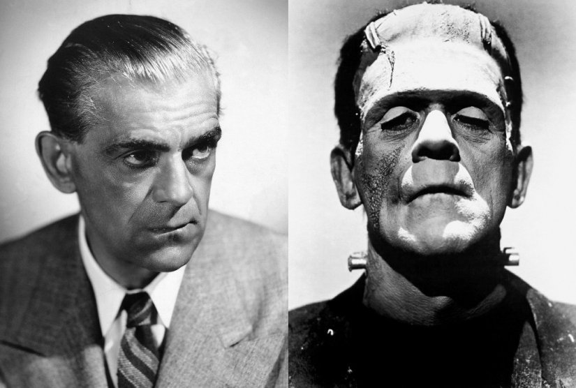 Los actores de las películas de terror con maquillaje y sin Los actores de las películas de terror con maquillaje y sin
