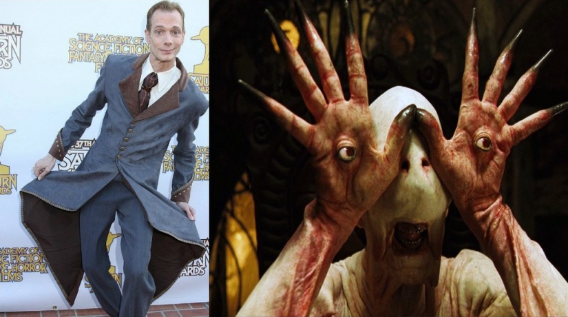 Los actores de las películas de terror con maquillaje y sin Los actores de las películas de terror con maquillaje y sin
