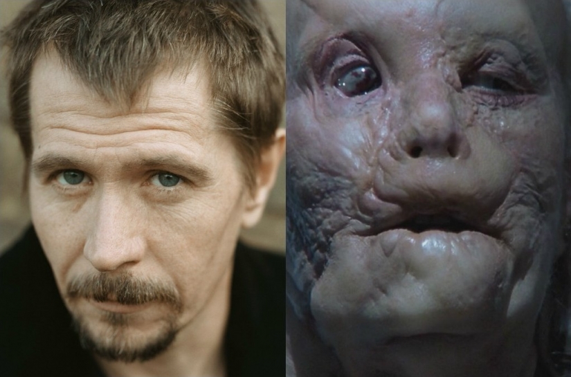 Los actores de las películas de terror con maquillaje y sin Los actores de las películas de terror con maquillaje y sin
