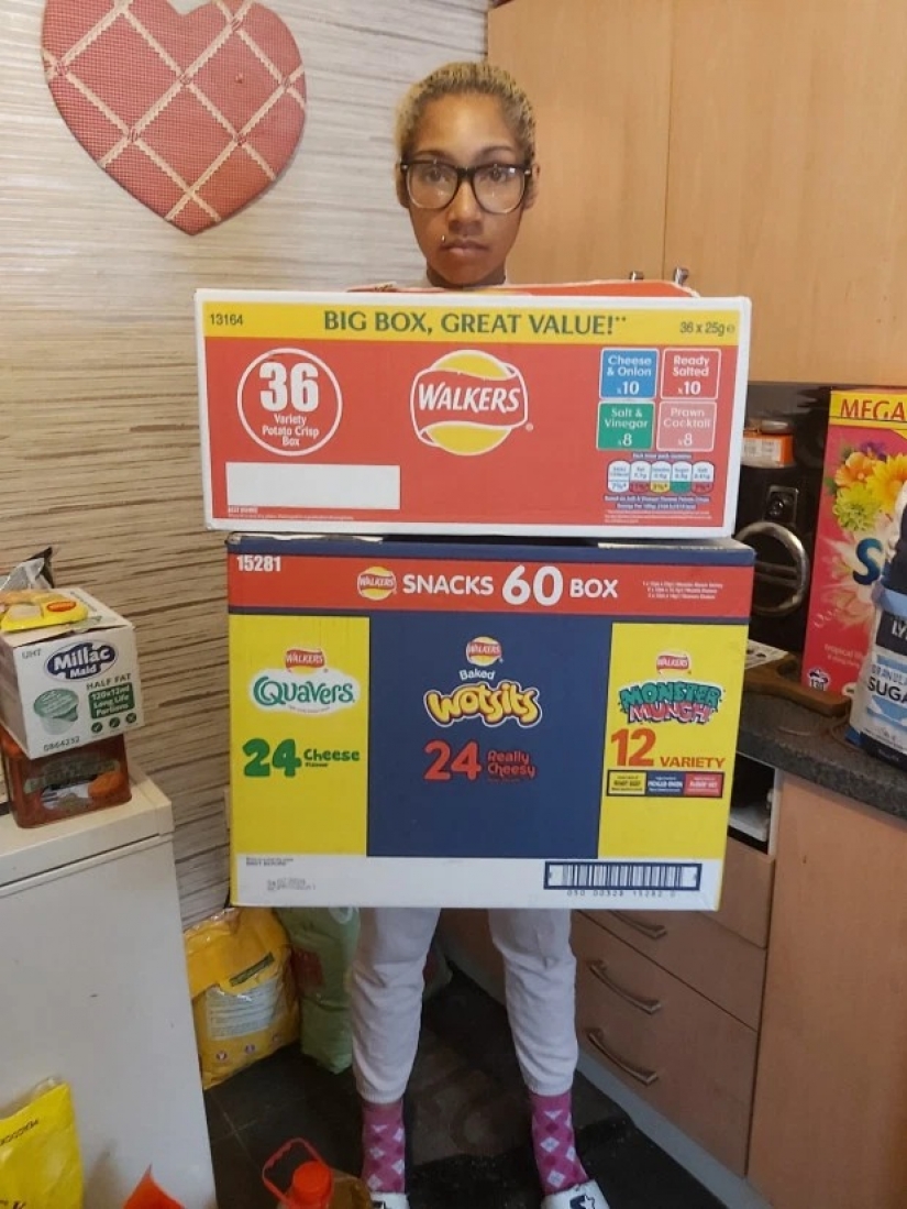 Los Británicos han hecho una impresionante comida y comprar armas para protegerse de los ladrones durante una pandemia Los Británicos han hecho una impresionante comida y comprar armas para protegerse de los ladrones durante una pandemia