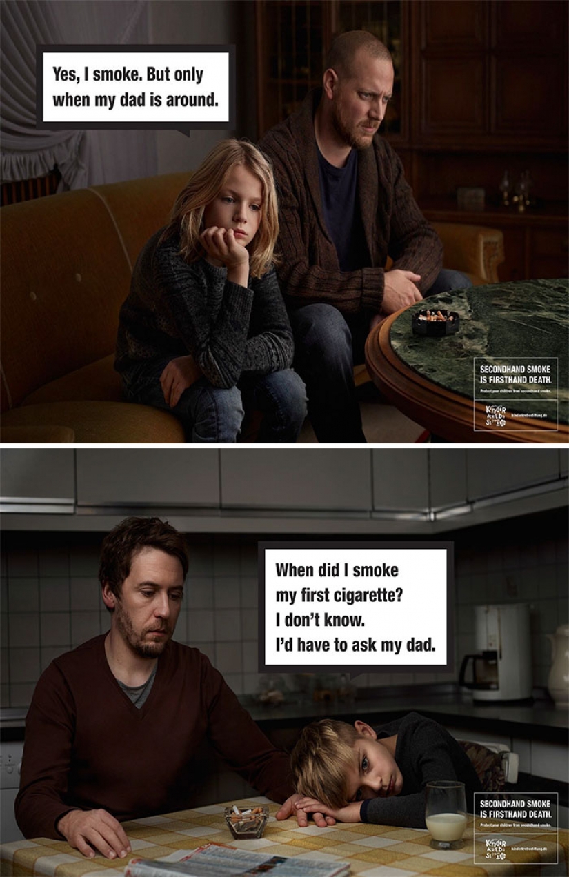 Los ejemplos más convincentes de anti-tabaco, la publicidad que jamás hayas visto