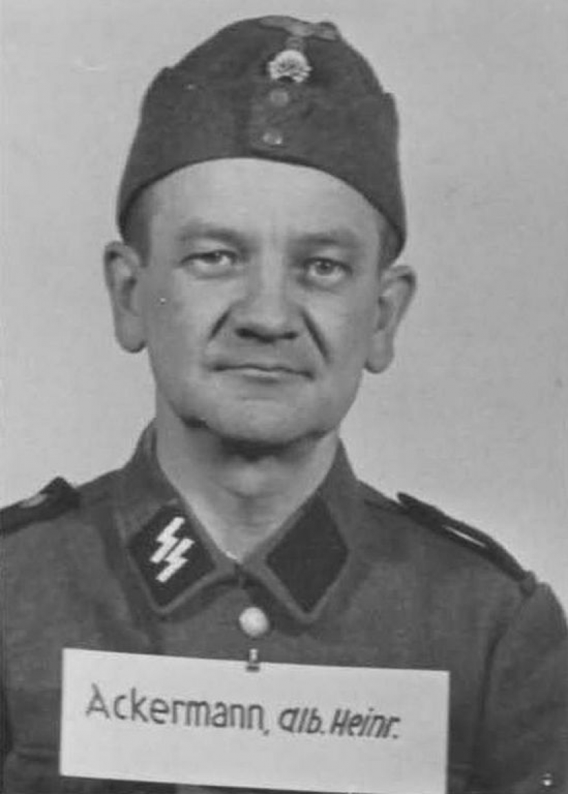 Los retratos de los guardias Nazis de Auschwitz años 1940-1945 Los retratos de los guardias Nazis de Auschwitz años 1940-1945