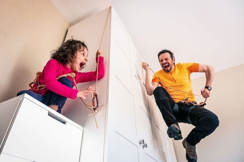 Lover of travel figured out how to get to the mountains without leaving home