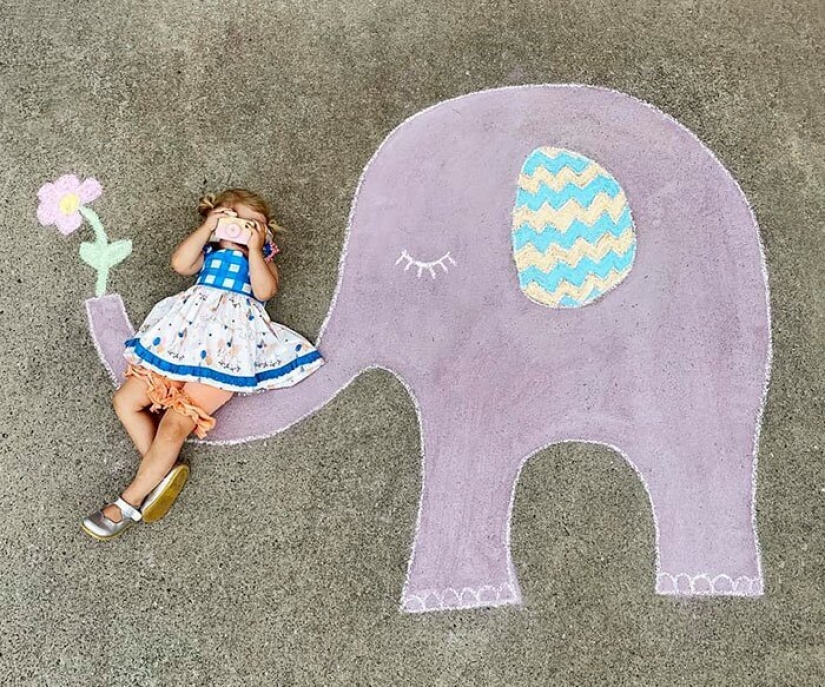 Lápices de colores y la imaginación: imágenes lindas de mundos mágicos que mi mamá creado para hijas en cuarentena Lápices de colores y la imaginación: imágenes lindas de mundos mágicos que mi mamá creado para hijas en cuarentena