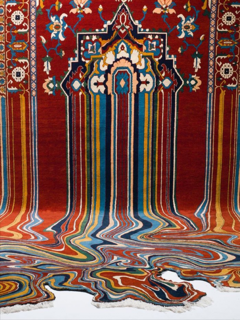 Magic carpets by Faig Ahmed