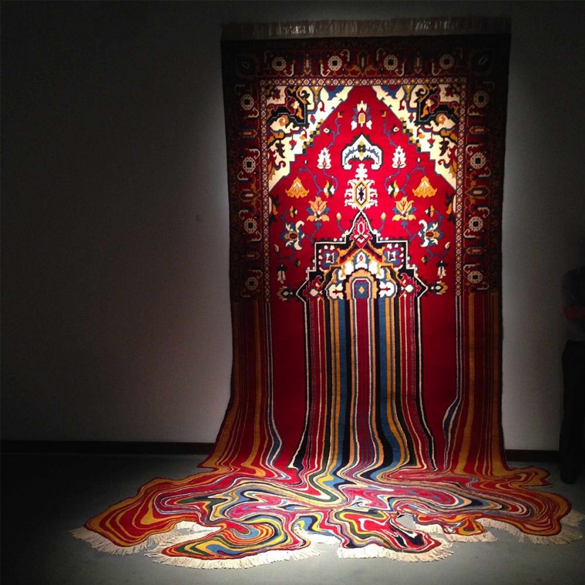 Magic carpets by Faig Ahmed