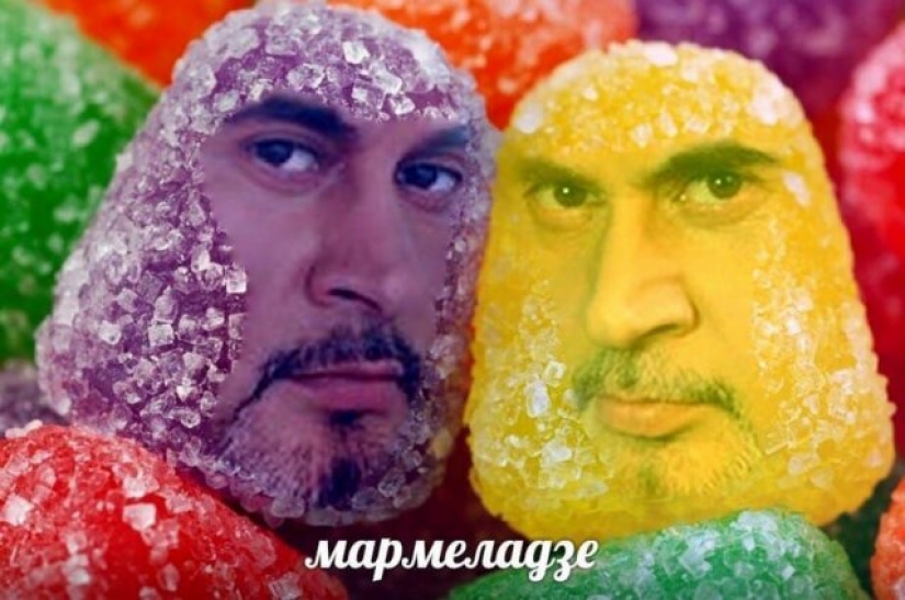 Marmeladze and Karawatha: Twitter Russian stars turn into food Marmeladze and Karawatha: Twitter Russian stars turn into food