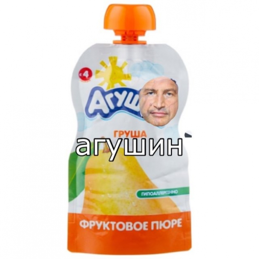 Marmeladze and Karawatha: Twitter Russian stars turn into food Marmeladze and Karawatha: Twitter Russian stars turn into food