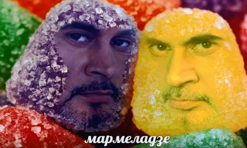 Marmeladze y Karawatha: Twitter ruso estrellas se convierten en alimentos