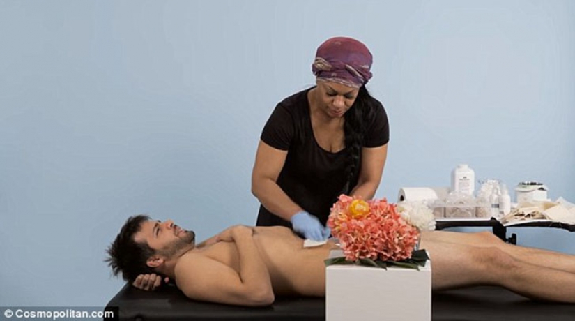 Me duele, me duele: cómo los hombres hacen la depilación bikini