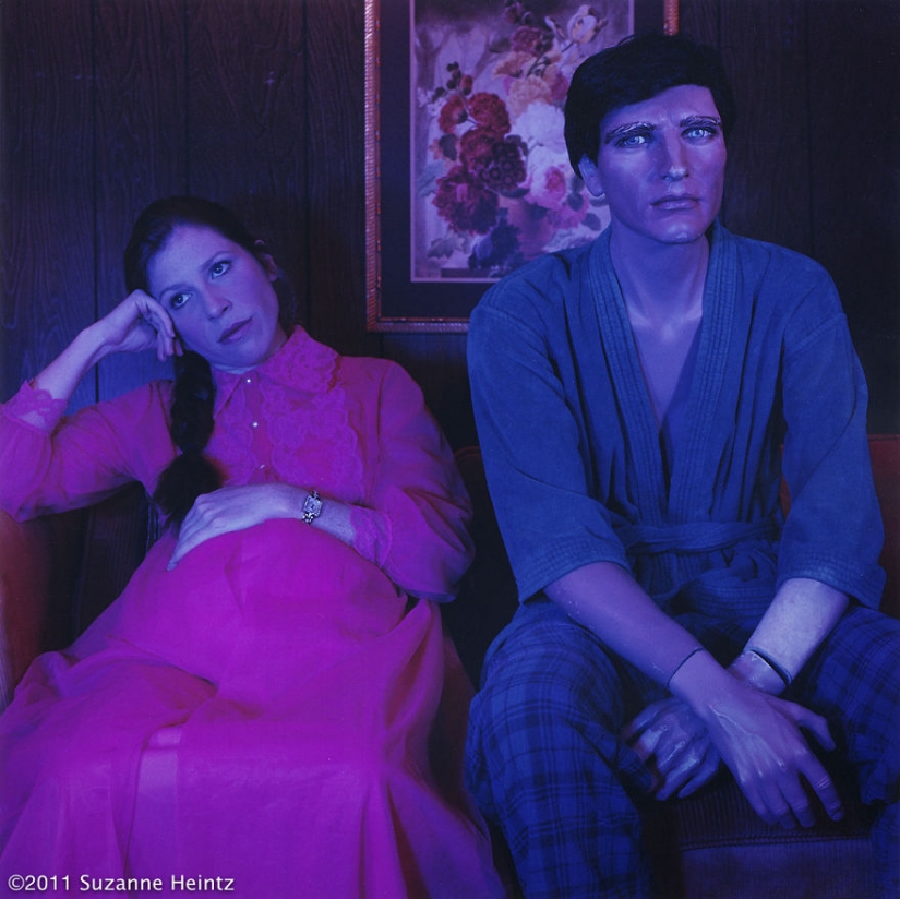 Mine! In bed with a dummy