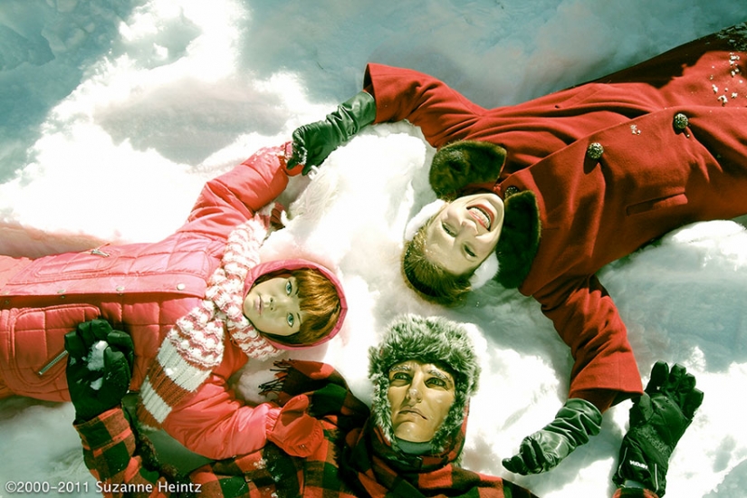 Mine! In bed with a dummy