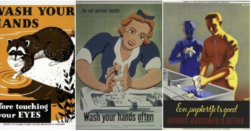 Miró como la higiene carteles de propaganda en los diferentes países Miró como la higiene carteles de propaganda en los diferentes países