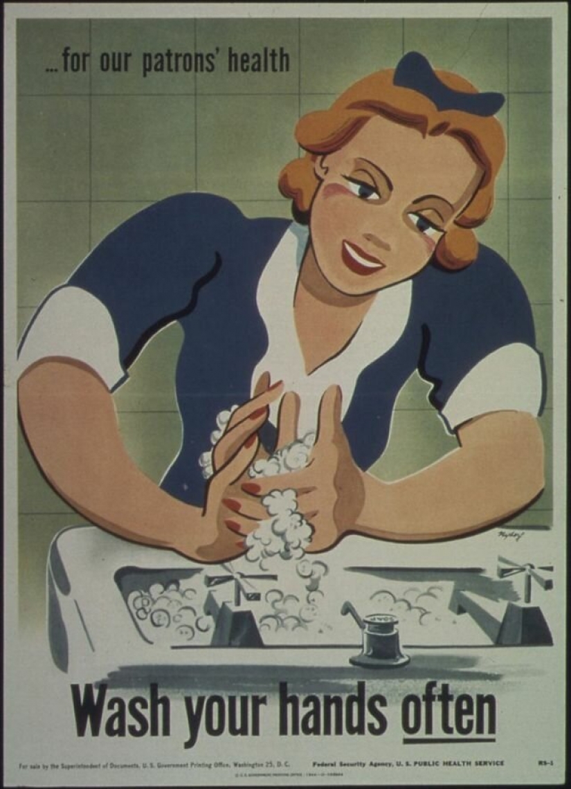 Miró como la higiene carteles de propaganda en los diferentes países Miró como la higiene carteles de propaganda en los diferentes países