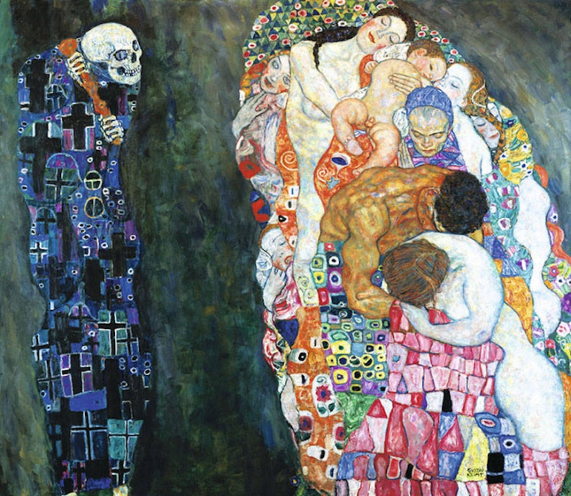 Modelo Real ha recreado famosas pinturas de Gustav Klimt