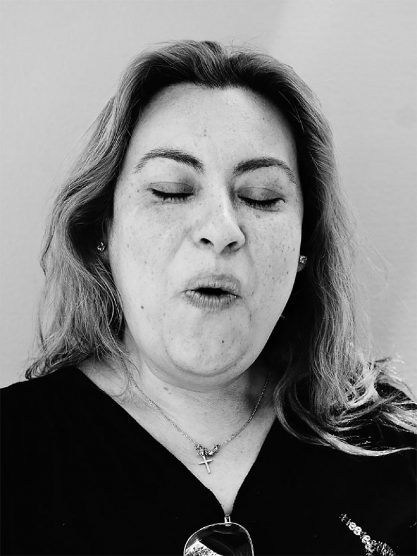 Momento conmovedor: retratos de personas que han probado la más caliente de la pimienta en el mundo