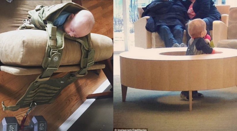 "Mother echidna": a questionable life hacks for tired parents