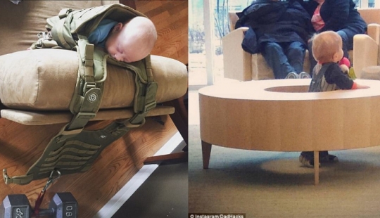 "Mother echidna": a questionable life hacks for tired parents