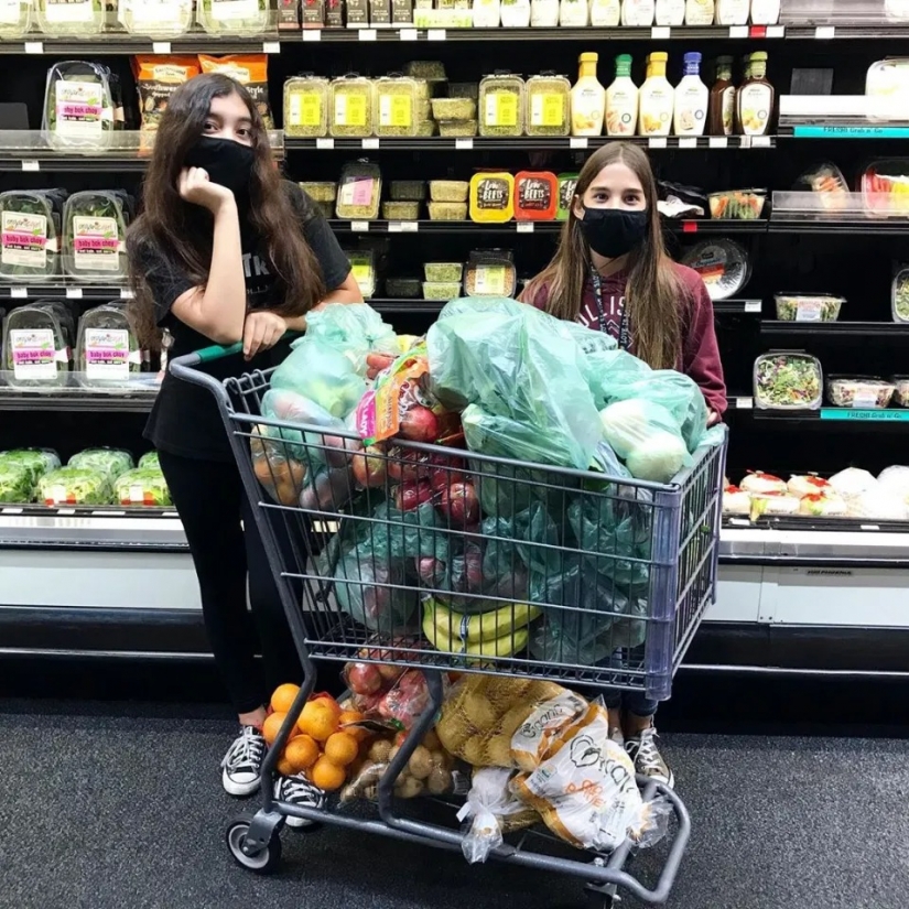 No el hambre, sino una dieta saludable! Los usuarios de las redes sociales de que se trate de "Baylor" alimentar a sus 14 hijos