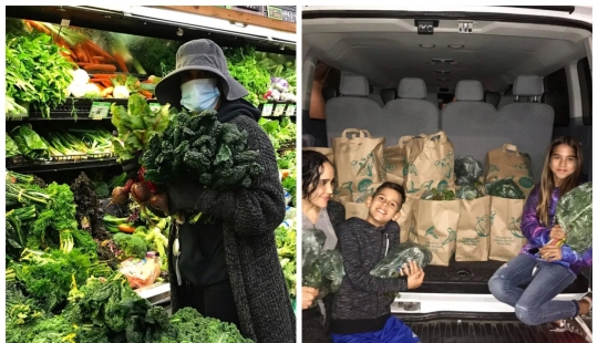 No el hambre, sino una dieta saludable! Los usuarios de las redes sociales de que se trate de "Baylor" alimentar a sus 14 hijos