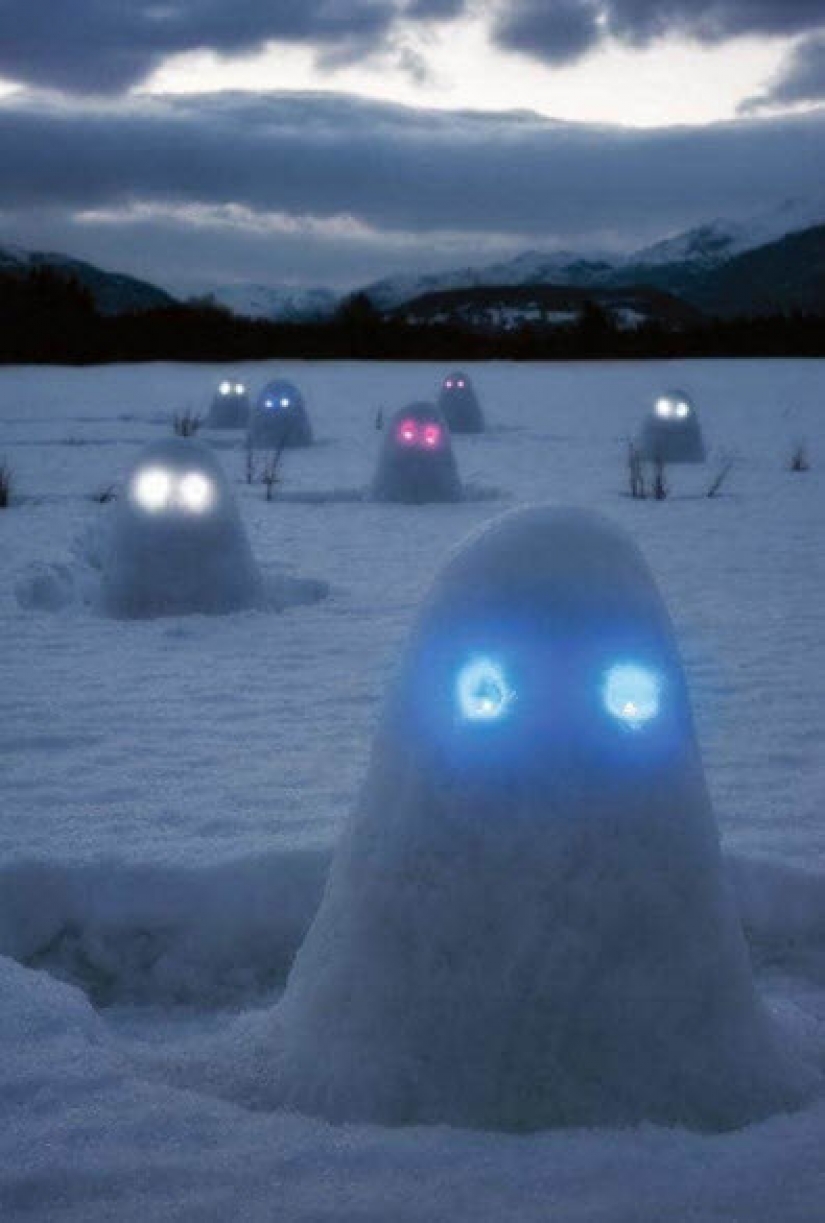 No todos los muñecos de nieve son igual de amable