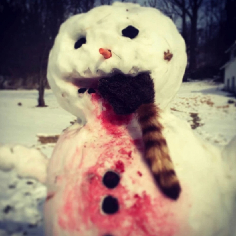 No todos los muñecos de nieve son igual de amable