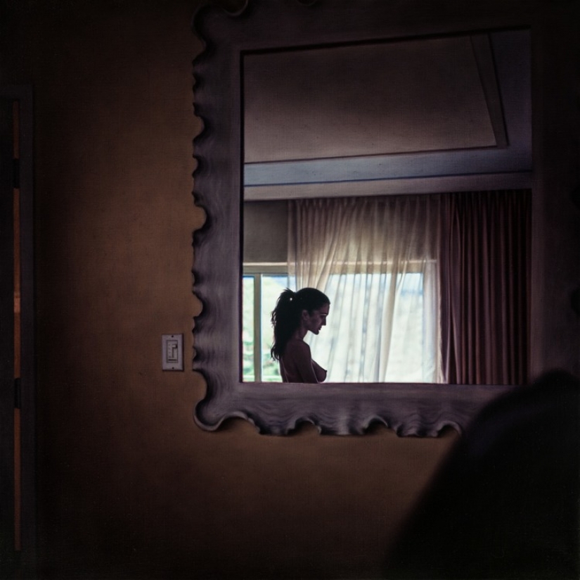 Oil painting: the gloomy hyperrealistic drawings of Damien Loeb