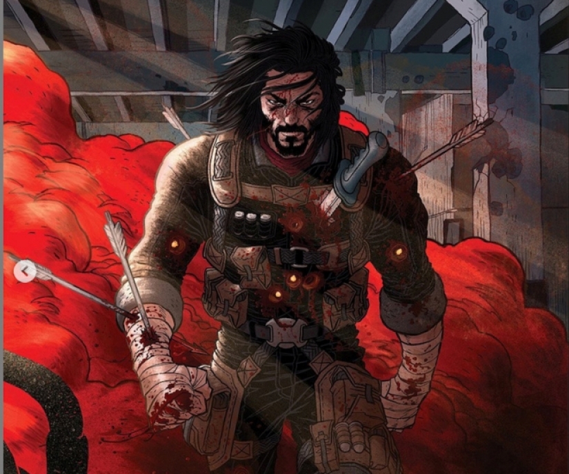 Otro talento se revela: Keanu Reeves que participan en la creación de cómics