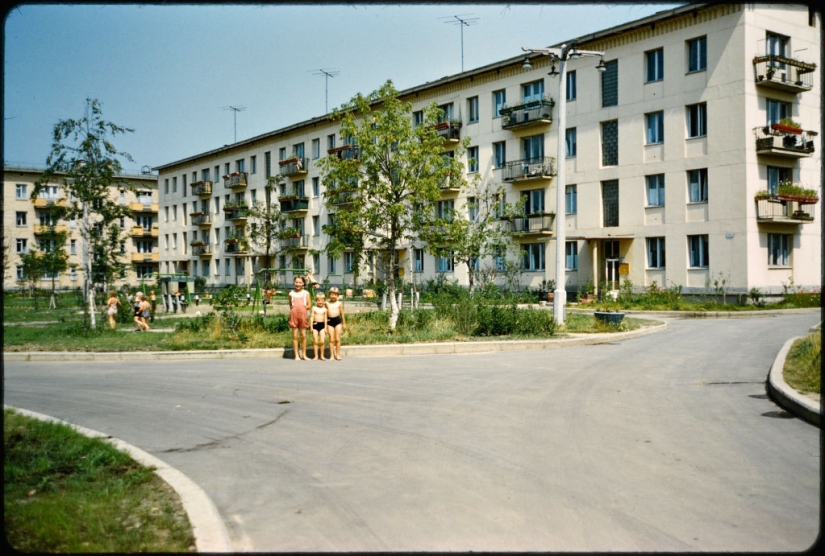 Parecía Khrushchev, cuando tenían que vivir en un bien