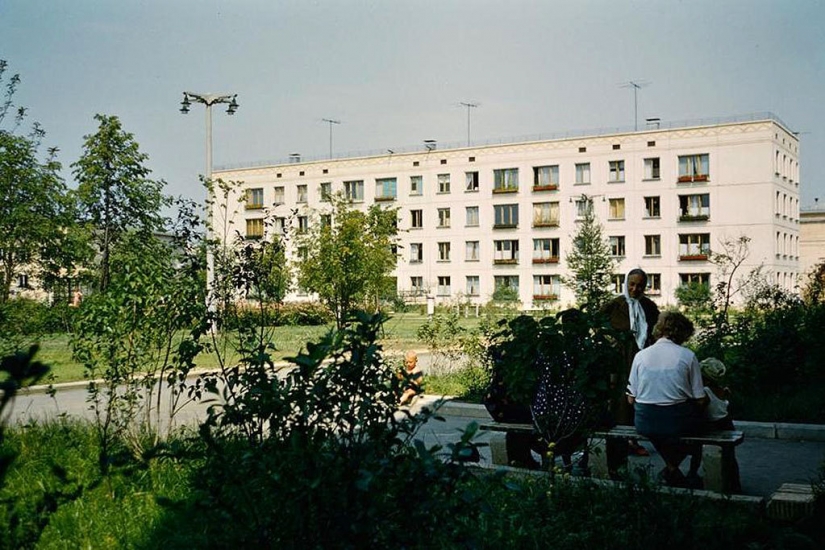 Parecía Khrushchev, cuando tenían que vivir en un bien