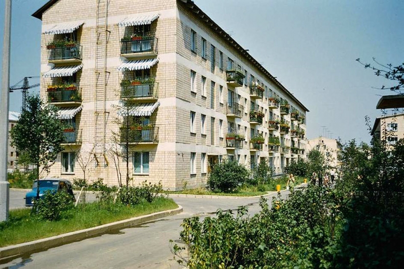 Parecía Khrushchev, cuando tenían que vivir en un bien