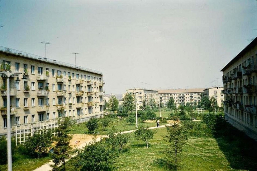 Parecía Khrushchev, cuando tenían que vivir en un bien