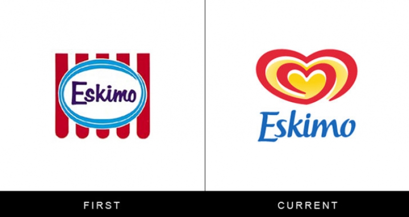 Parecía que el primer logos de marcas famosas