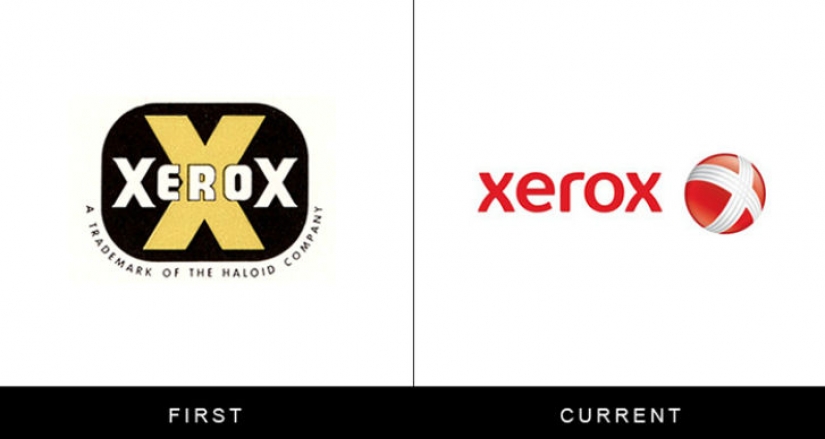 Parecía que el primer logos de marcas famosas