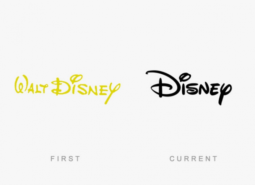 Parecía que el primer logos de marcas famosas