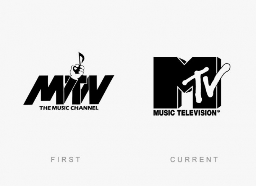 Parecía que el primer logos de marcas famosas
