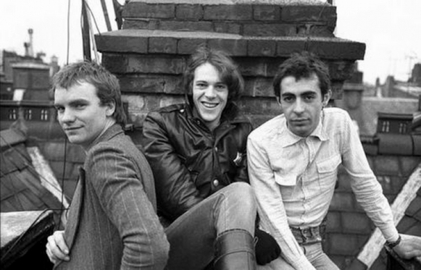 Parecía una icónica banda de rock en el principio