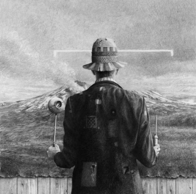 Pencil masterpieces, like the black and white photos