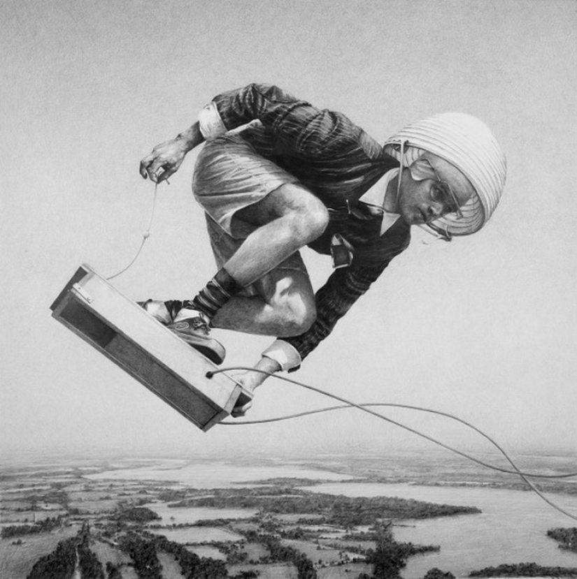 Pencil masterpieces, like the black and white photos