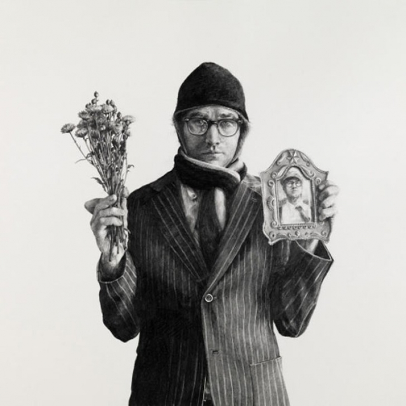 Pencil masterpieces, like the black and white photos