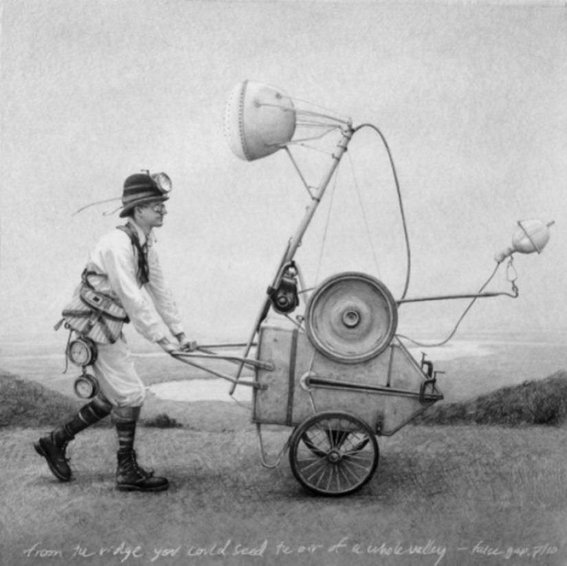 Pencil masterpieces, like the black and white photos