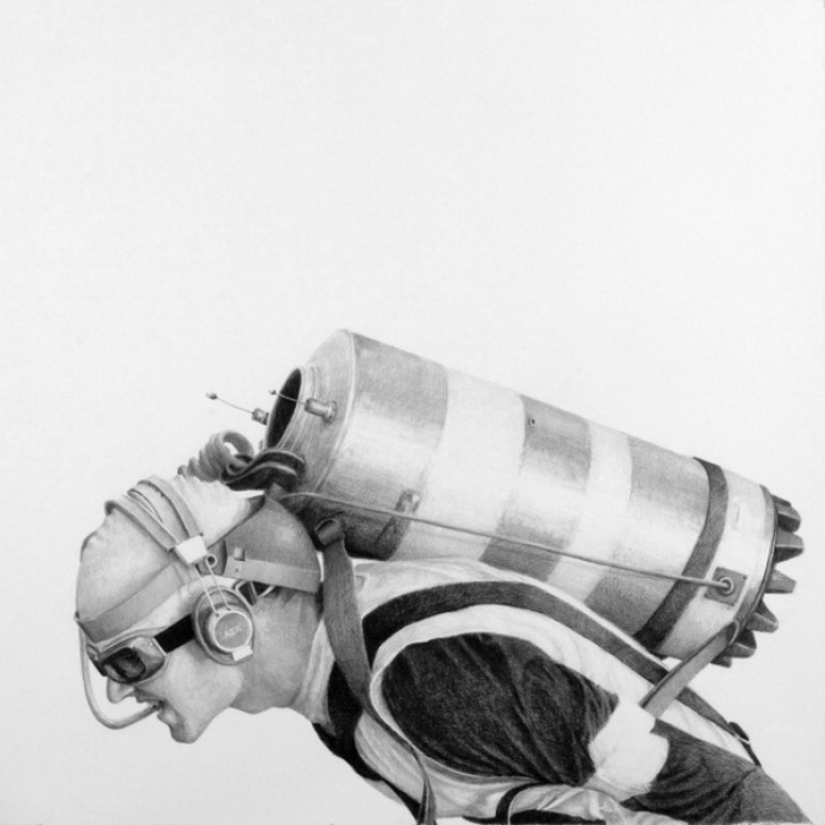 Pencil masterpieces, like the black and white photos