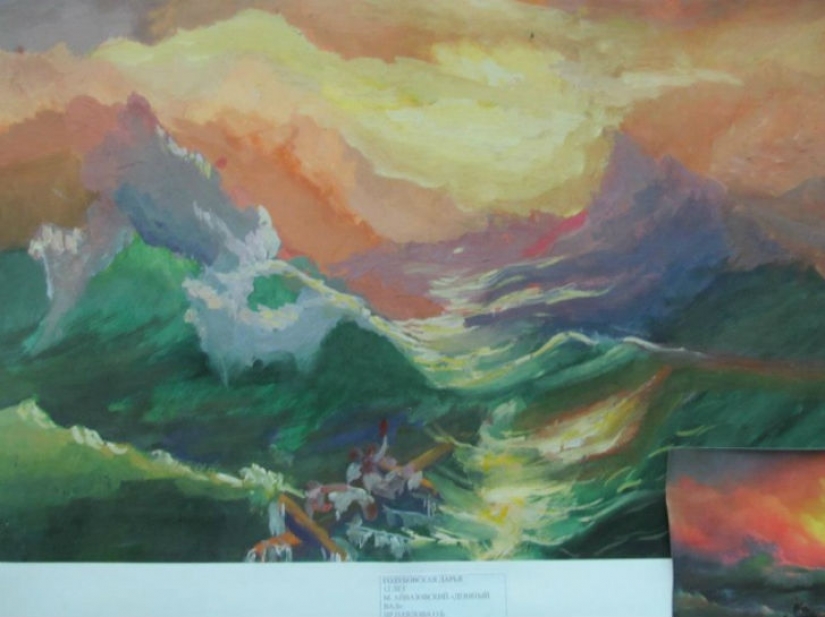 Pequeños genios: los niños reproducen las famosas obras maestras de la pintura Pequeños genios: los niños reproducen las famosas obras maestras de la pintura